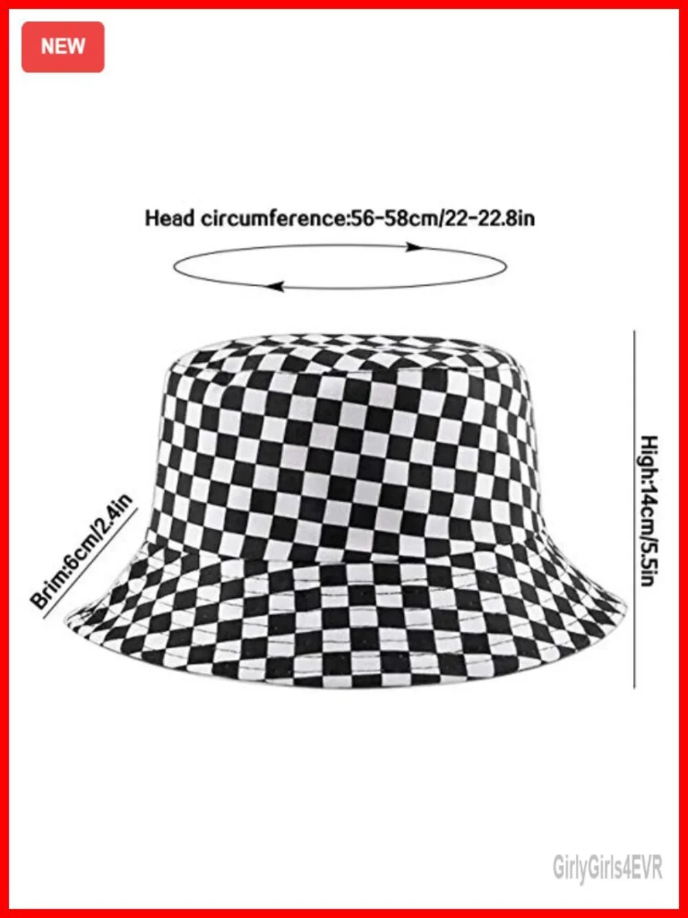 Reversible Bucket Hat Sun Protection Fishing Beach Hat
